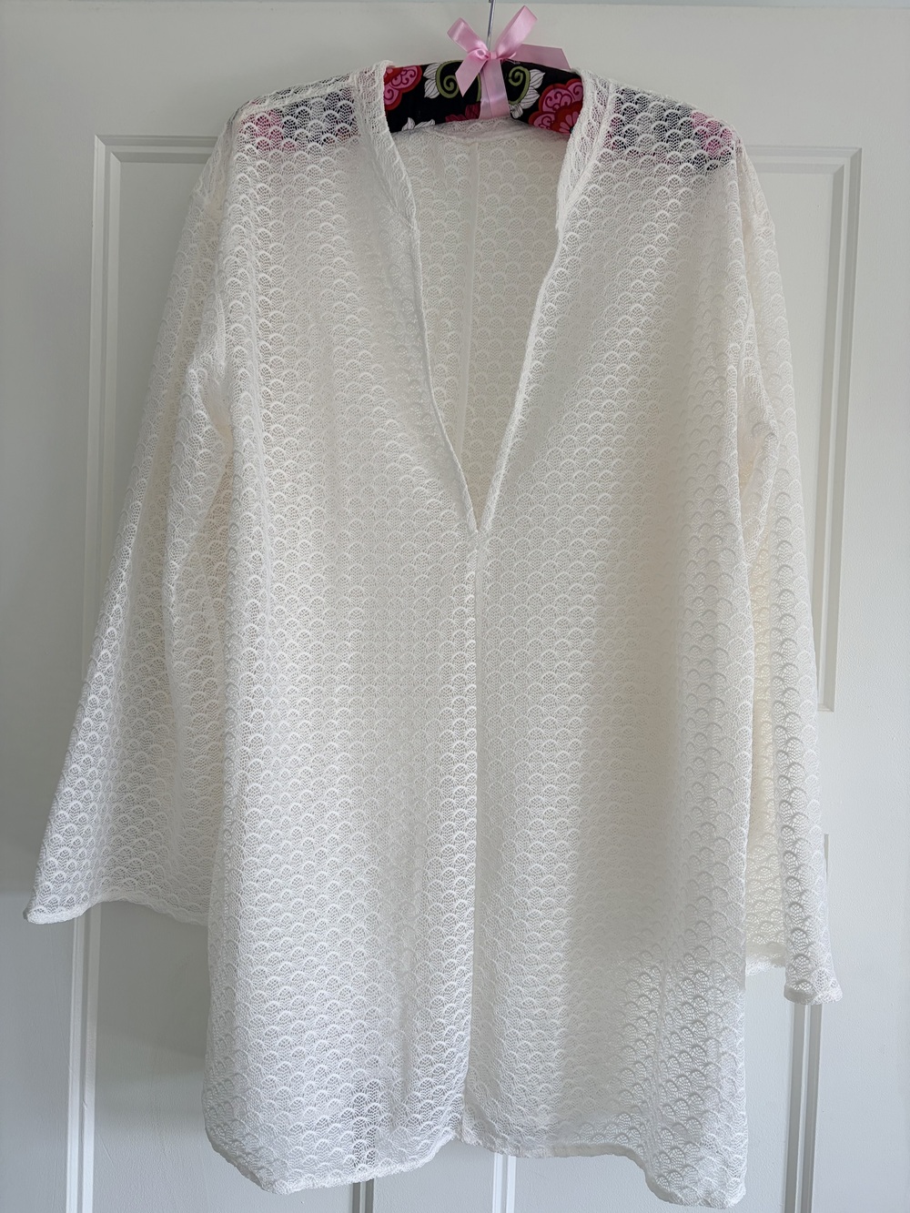 Pointelle-knit Beach Dress
